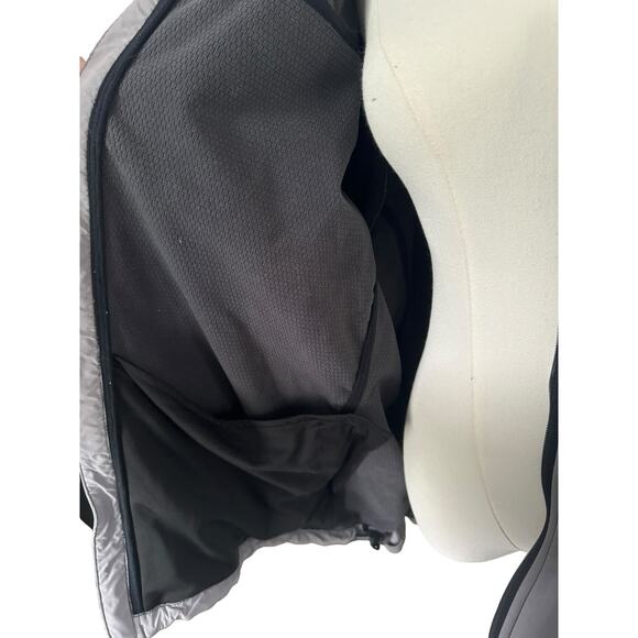 Carhartt Fleece Lined Soft Shell Winter Coat Jacket Gray Colorblock Gorpcore XL - Picture 11 of 16